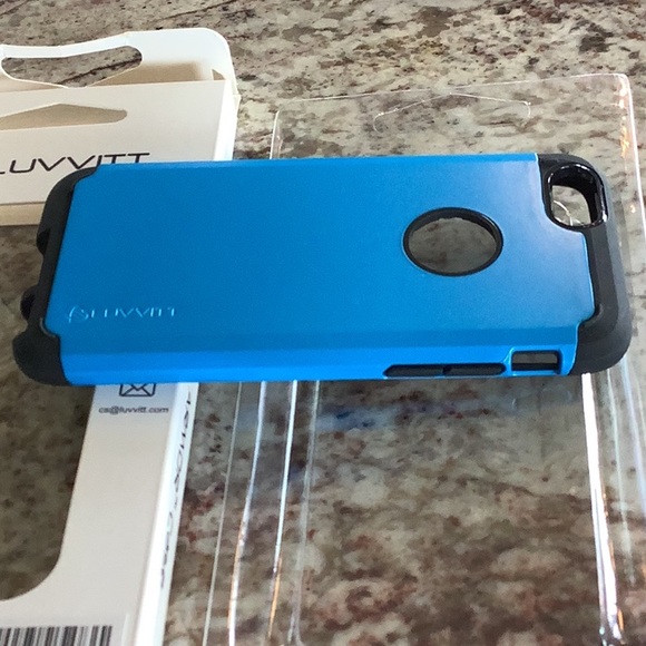 LUVVITT (Ultra Armor) Shock for iPhone 6 (4.7”) Blue - Picture 7 of 7